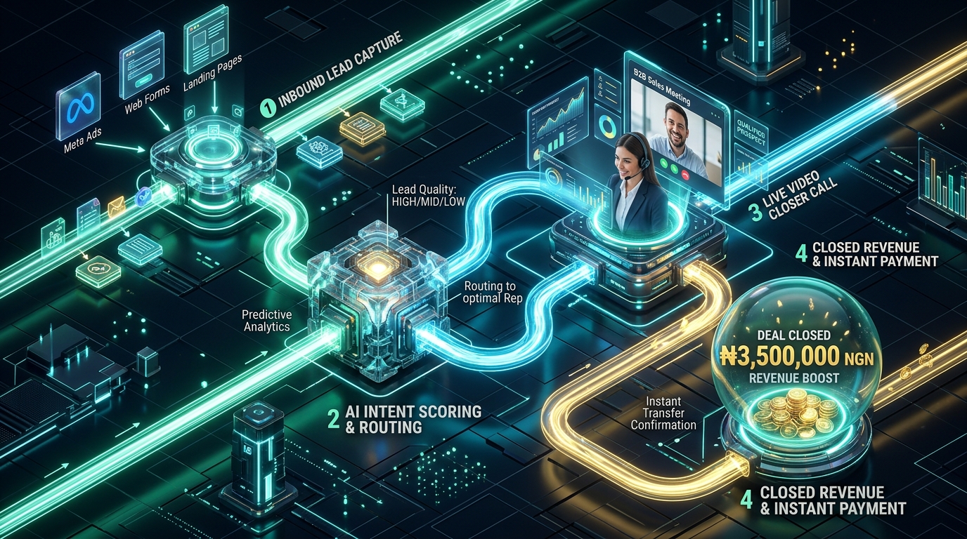 Closecraft 4-Stage Lead to Revenue Pipeline