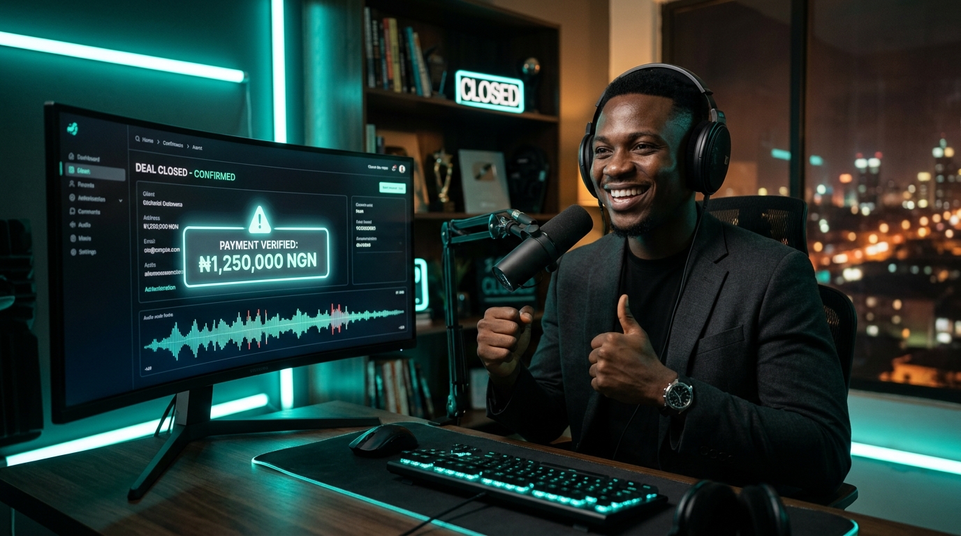 Elite High-Ticket Sales Closer in Studio
